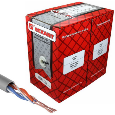01-0026 u/utp 5e pvc 2pr 24awg 305м