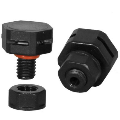 m5x0.8  pa66  black