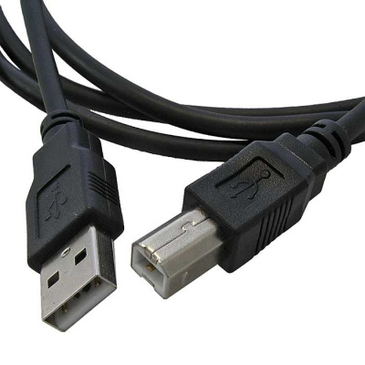 usb-b m  usb-a m 1.5m black (szc)