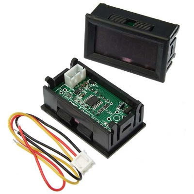 0-33,000vdc red (45x26mm)