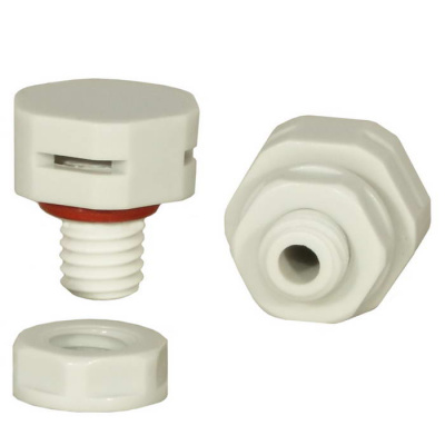 m8x1.25 pa66  white